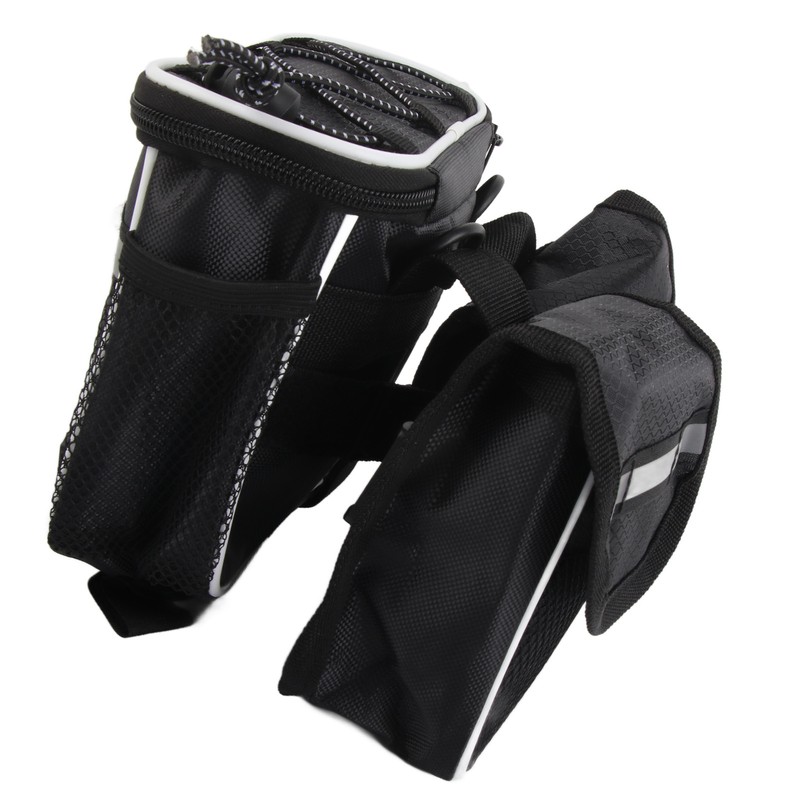 Waterproof Bicycle Front Top Tube Bag Bike Frame Storage Pouch