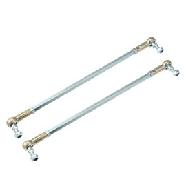 X AUTOHAUX 2pcs M8 270mm Steering Tie Rod for 50cc 70cc 90cc 110cc 125cc ATV
