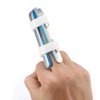 4-Sided Finger Splint, Aluminium Finger Support Brace Finger Stabilizer with