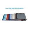 AUDWUD Silicone Waterproof Pet Feeding Mats,Anti Slip Bowl Pad,Dog Mat