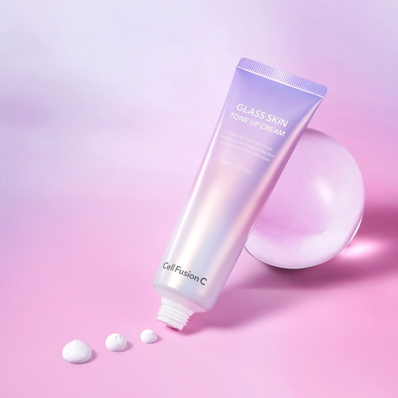 Cellfusion C Glass Skin Tone Up Cream 50ml+50ml / 셀퓨전씨