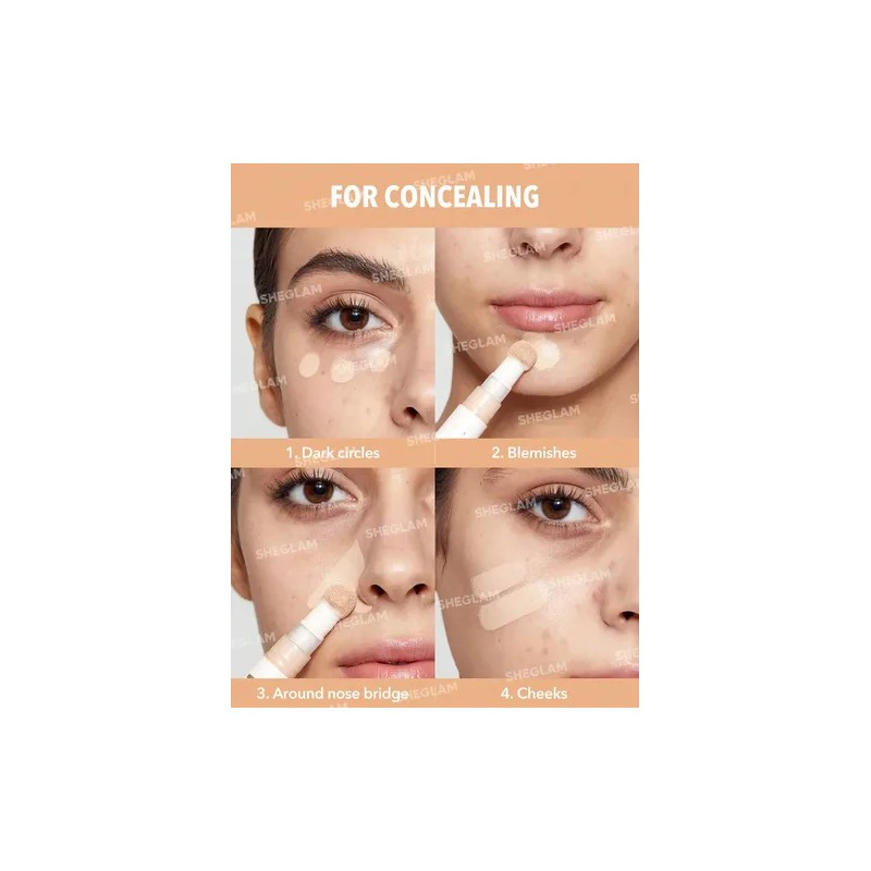 Sheglam Corrector Complexion Boost-diferentes Tonos Tono Shell