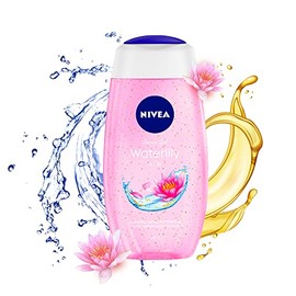 Nivea Gel de Baño y Ducha Azucena y Aceite, 250 ML, Limpiador de Piel Hidratante con Perlas de Aceite y Fragancia de Azucena