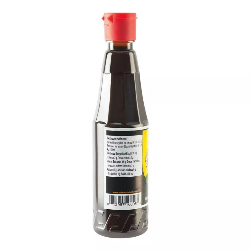 Salsas Huichol 3 X SALSA HUICHOL NEGRA 190 ml HECHO