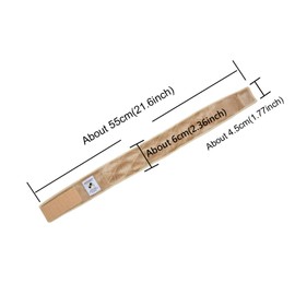 2 Pieces Adjustable Wig Grip Headbands Non-Slip Wigs Scarf Grip Band to Hold Wig in Place (Beige)