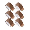 BIGtec 12 Rolls of Parcel Tape Packing Tape Standard 66
