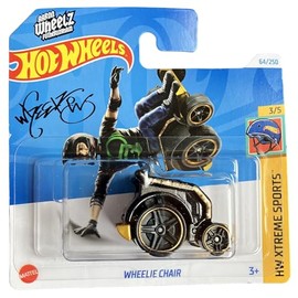 Hot Wheels - Wheelie Chair - HW XTreme Sports 3/5 - HTD18 - Short Card - Aaron Wheelz Fotheringham - Mattel 2024-1:64