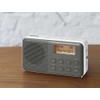 Sangean DPR-64 DAB/FM Compact Radio, White/Grey