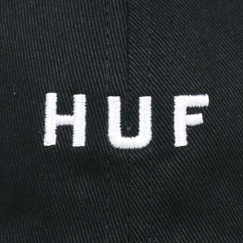 Huff Men's Cap Hat 016, Black, Free size