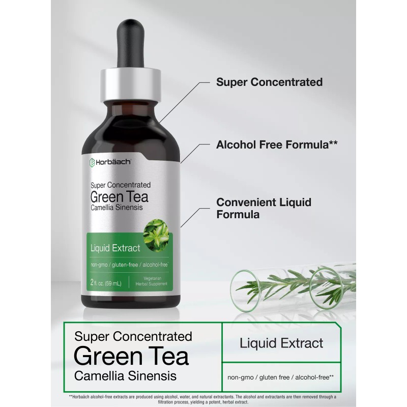 Horbäach Green Tea Liquid Extract | 2 fl oz |