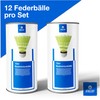 athlejoy 12 x badminton shuttlecocks - training and competition -