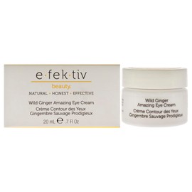 e.fek.tiv beauty wild ginger amazing eye cream- deeply hydrates and moisturize- collagen booster- Vegan- Sulfate- free- Unisex- 0.7 fl oz