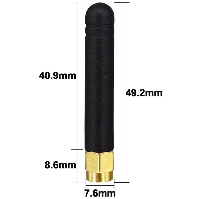 BOOBRIE Small Dual Band WIFI Antenna 2.4/5.8GHz Radio Module RPSMA