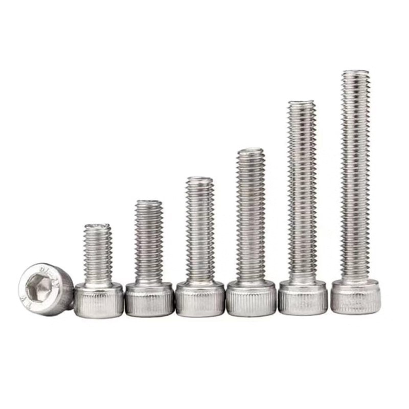 M8-1.25 x 25mm Socket Head Cap Screws Metric, Hex Socket
