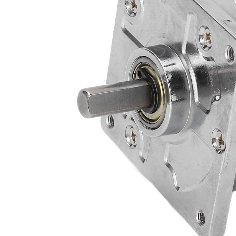 DC Geared Motor Self Locking Aluminum Alloy Shell Brass Coil