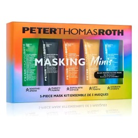 Kit 5 Mascarillas Faciales- Todo En 1: Nutre-exfolia-hidrata Mixta