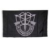 3x5 United States Army Special Forces De Oppresso Liber Black