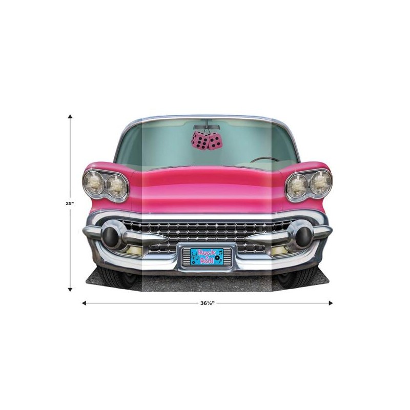 BEISTLE 사진 소품 핑크 컨버터블 BEISTLE Photo Prop Pink Convertible