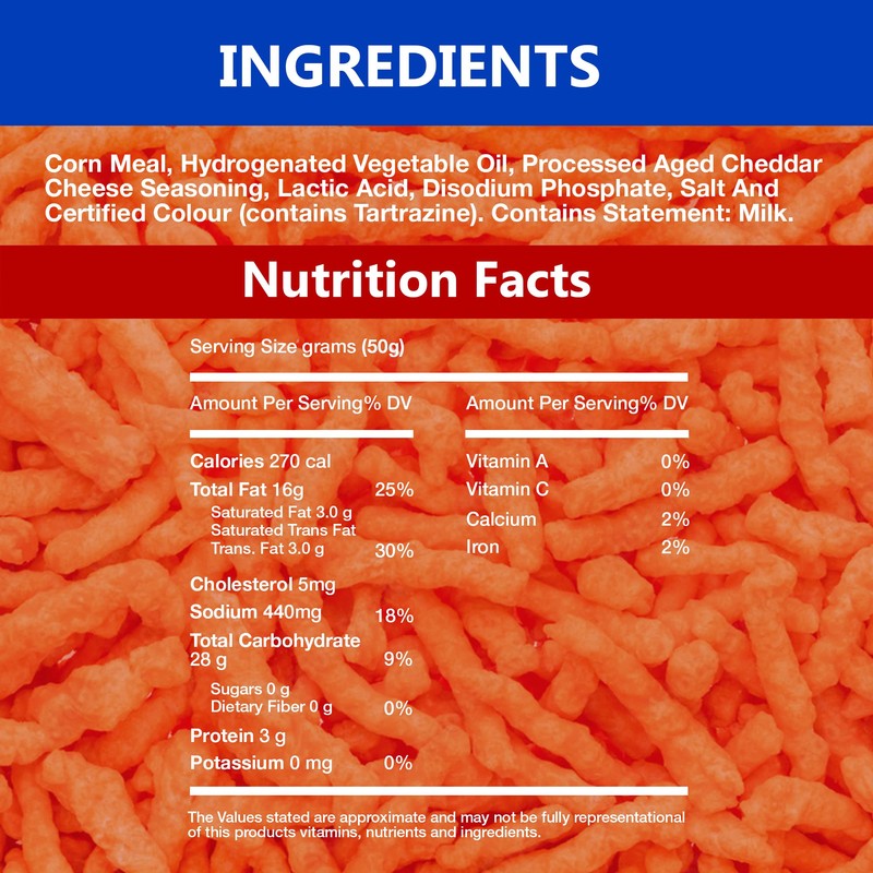 BOOMQQ Hawkins Cheezies Canadian Snacks 210g x2pk w BoomQQ Sticker,