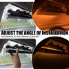 WINECO Amber Emergency Dash Strobe Lights Safety Flashing Warning w/Digital