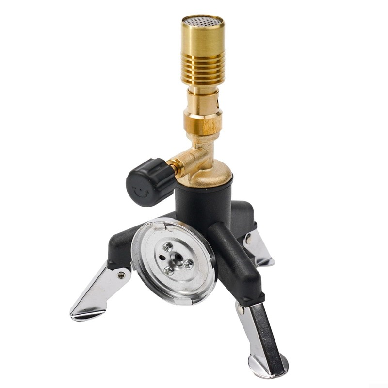 Tragbarer Bunsenbrenner, Bunsenbrenner, Licht-Gasbrenner, schwarz + kupferfarben