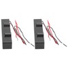 2Pcs 4 String Bass Pickup Bridge Volume Collection Equalizer Electric