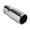 aqxreight Tailpipe, Car Modification Stainless Steel Exhaust Pipe, Rear Tailpipe,