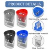 4 Pack Pencil Sharpener with Container, Compact Manual Pencil Sharpeners