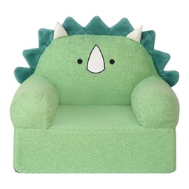 MOMCAYWEX Comfy Toddler Chair, Kids Triceratops Couch for Boys and Girls, Triceratops