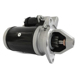 410-30039 12V Starter Motor Compatible with Massey Ferguson Tractor Mf-135 Mf-150 Mf165 Diesel STR25020,887057R2, 3597426R2,1680065M2,LRS00190, 1808449M2, 26200, 26220,26264,SLU0008-1 year warranty