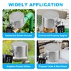 Faucet Locks Outdoor, Stainless Steel Water Spigot Lock for Garden