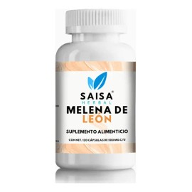 Hongo Melena de León | 120 Cápsulas | Saisa Herbal | Suplemento Alimenticio | Calidad Premium | Memoria, Energía y Salud Cerebral