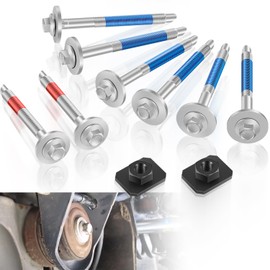 13848 Frame to Body Mounting Bolt Kit for Truck Bed, Replacement for Dorman, Compatible with W715132S439K, W712879S439, 2L1Z78101C58AA, Fits for Ford 2008-2016 F-250 F-350 F-450 F-550 Super Duty