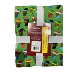 Wondershop Kids' Multi Santa Print Matching Family Pajama Set - Wondershop Green 6