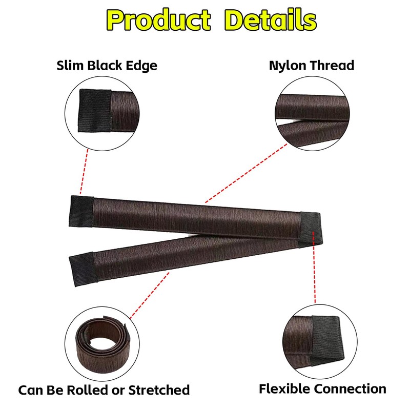 Hair Bun Maker, 2Pcs Hair Bun French Bun Makers for