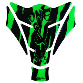 BIKE-label Tank Pad Monster Neon Green Compatible with Kawasaki 501784VA