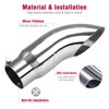 Upower Diesel Exhaust Tip Turn Down 4 inch inlet 5"