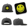 Forge Bros Happy Emoji Streetwear Hat with Flat Visor Embroidered