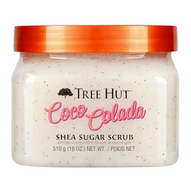 TREE HUT, Coco Colada Shea Sugar Scrub, Exfoliante Corporal de Azúcar Natural con Manteca de Karité y Esencia de Coco y Piña, Exfolia e Hidrata la... 
