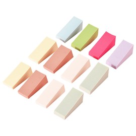 LALAFINA Elegant Nail Art Sponge Blocks 24pcs Gradient Sponges for Women Diy Manicure