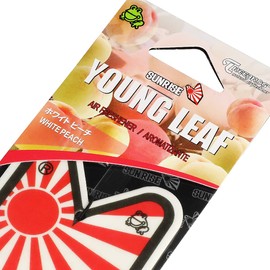 12 Pcs Tree Frog White Peach Scent Wakaba Car/Office/Home Hanging Air Freshener