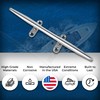 White Water 6032S 316 Stainless Steel 8" Herreshoff Cleat, 4-Hole