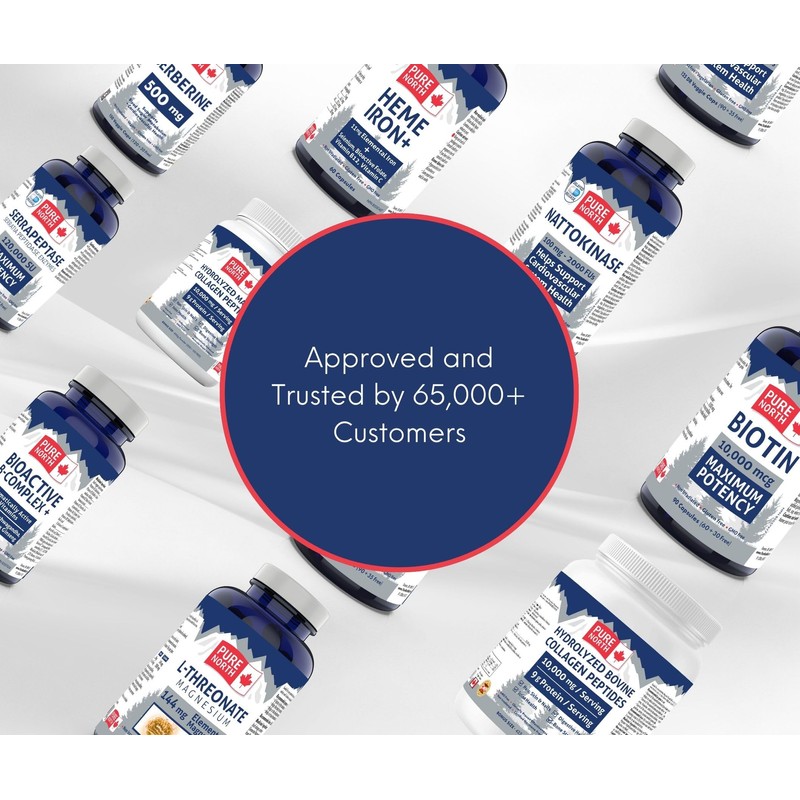 PURE NORTH NATURALS Pure North Naturals - Heme Iron 60