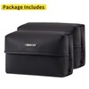 WEIHAO 2PCS Car Tissue Holder for 100-120 Tissues, Small Rectangular