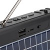 D6‑2 Wireless Bluetooth Speaker Mini Portable Solar Powered Subwoofer Support