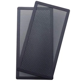 KAUMO PC Case Dustproof Filter Magnetic Suction (4.7 x 9.4 inches (12 x 24 cm), Pack of 2, Plastic Mesh Net