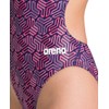 ARENA Women's Standard Kikko Challenge Back One Piece Swimsuit, Navy/Red,