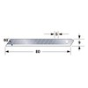 Tajima LB30-50H Spare Blades, Silver, 9 mm, Set of 50