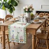 Easter Table Runner Gnome Spring Table Runners 72 Inches Long