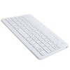 Mini Keyboard Bluetooth Portable 59 Keys Tablet Computer Supplies White